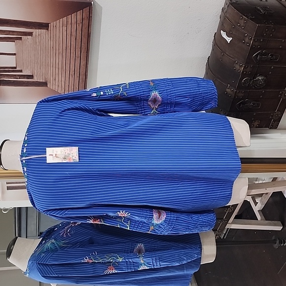 Nwt Johnny Was embroidered blouse size S - Picture 5 of 8